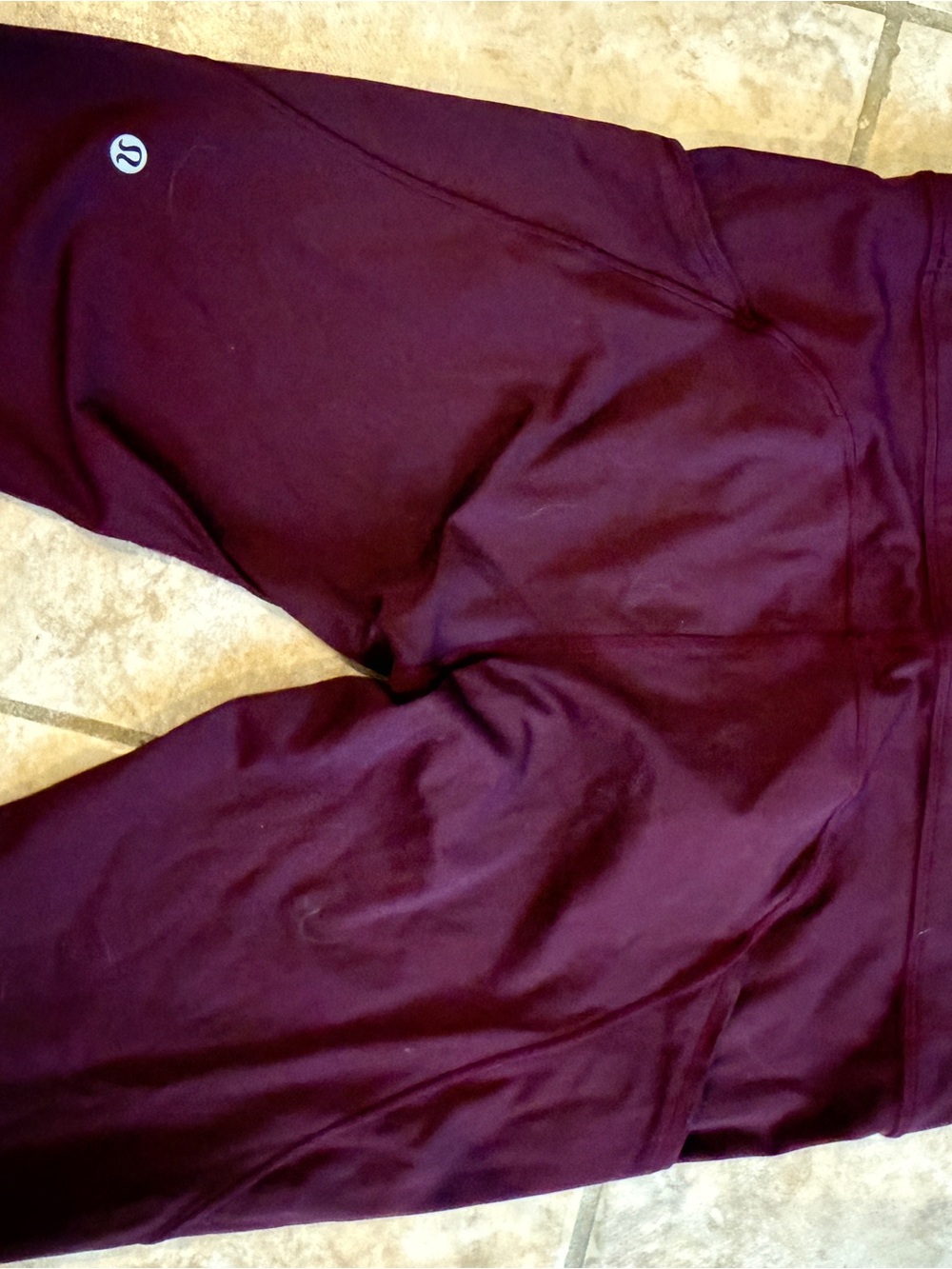 lululemon athletica Women's Burgundy Bike Shorts